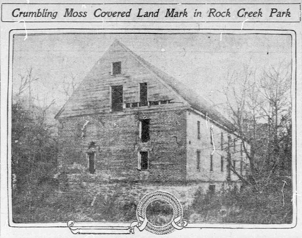 Photo of Lyons Mill from a newspaper article from 1910.