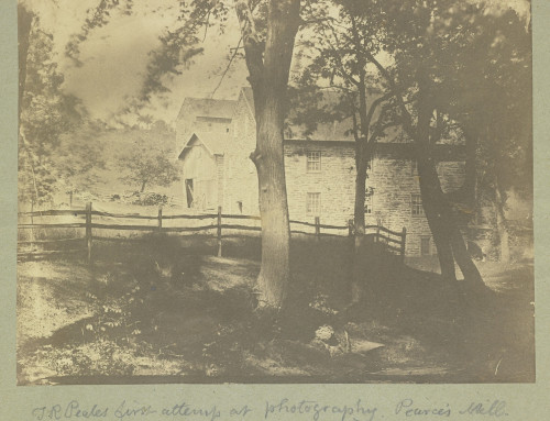 Titian Ramsay Peale’s First Attempt at Photography: Peirce Mill 1855