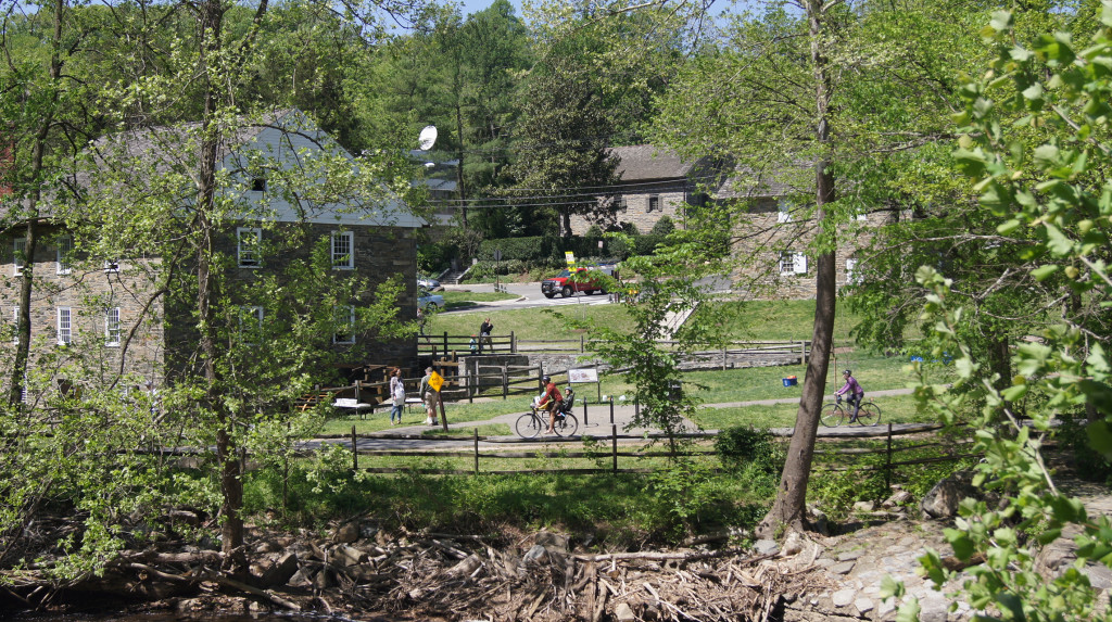 Photograph of Peirce Mill and Peirce Barn today.